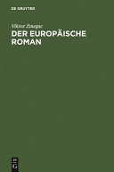 Der europäische Roman : Geschichte seiner Poetik /