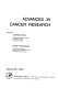 Advances in cancer research.
