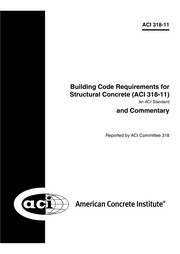 Building code requirements for structural concrete (ACI 318-11) and commentary /