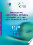 Competitive Interaction between Airports, Airlines and High-Speed Rail