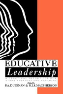 Educative leadership : a practical theory for new administrators and managers /
