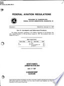 Federal aviation regulations.