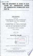 From the Department of Justice to Guantanamo Bay : administration lawyers and administration interrogation rules.