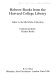 Hebrew books from the Harvard College Library : index to the microfilm collection /