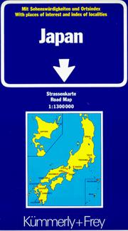 Japan Strassenkarte = Japan : road map.
