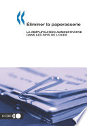 La simplification administrative dans les pays de l'OCDE