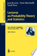 Lectures on probability theory and statistics /