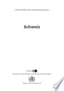 OECD-Berichte über Gesundheitssysteme: Schweiz 2006