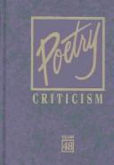 Poetry criticism.