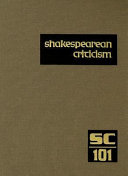 Shakespearean criticism.