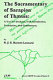 The sacramentary of Sarapion of Thmuis : a text for students, with introduction, translation, and commentary /