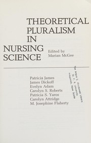 Theoretical pluralism in nursing science /