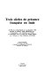 Trois siècles de présence française en Inde : actes du colloque du 21 septembre 1994 /