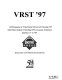 VRST '97 : proceedings of the ACM Symposium on Virtual Reality Software and Technology, Swiss Federal Institute of Technology (EPFL), Lausanne, Switzerland, September 15-17, 1997 /