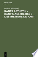 Kants Ästhetik = Kant's Aesthetics = L'esthetique de Kant /