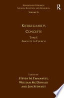 Kierkegaard's concepts Tome IV, Individual to novel /