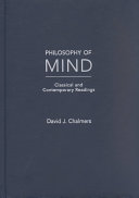 Philosophy of mind : classical and contemporary readings /