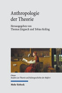 Anthropologie der Theorie /