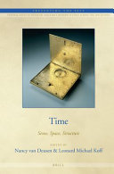 Time : sense, space, structure /