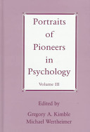 Portraits of pioneers in psychology.