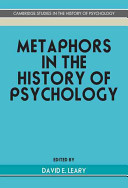 Metaphors in the history of psychology /