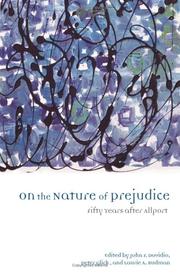 On the nature of prejudice : fifty years after Allport /
