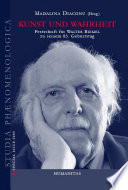 Artă şi adevăr : Volum omagial pentru Walter Biemel la aniversarea a 85 de ani = Kunst und Wahrheit : Festschrift fur Walter Biemel zu seinem 85. Geburtstag /