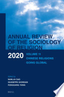 Annual review of the sociology of religion.