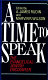 A Time to speak : the evangelical-Jewish encounter /