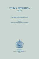 The Bible in the Patristic period /