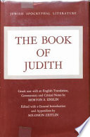 The book of Judith /