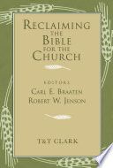 Reclaiming the Bible for the church /