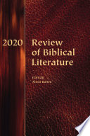 Review of Biblical literature, 2020.