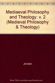 Medieval philosophy & theology : volume 2 (1992) /