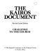 The Kairos document : challenge to the church : a theological comment on the political crisis in South Africa.