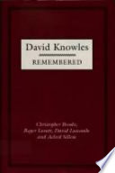 David Knowles remembered /