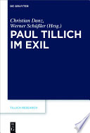 Paul Tillich im Exil /