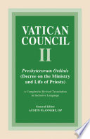 Decree on the ministry and life of priests : Presbyterorum ordinis /