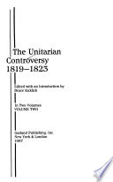 The Unitarian controversy, 1819-1823 /