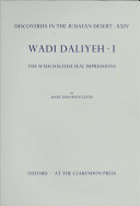 Wadi Daliyeh : the Wadi Daliyeh seal impressions /