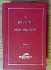 The Salzburger expulsion lists /