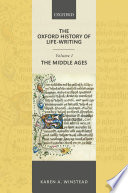 The Oxford history of life-writing /