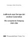 Aufbruch zum Europa der zweiten Generation : die europäische Einigung 1969-1984 /