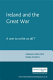 Ireland and the Great War : "a war to united us all"? /