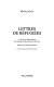 Lettres de réfugiées : le réseau de Borieblanque, des étrangères dans la France de Vichy /