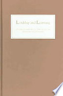 Lordship and learning : studies in memory of Trevor Aston /