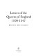 Letters of the queens of England, 1100-1547 /