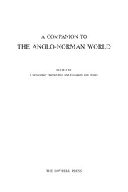 A companion to the Anglo-Norman world /