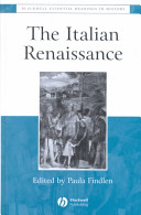 The Italian Renaissance : the essential readings /