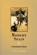 Modern Spain : a documentary history /